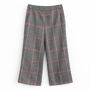 Halogen x Atlantic-Pacific Plaid Wide Leg Pants Size 6 Petite